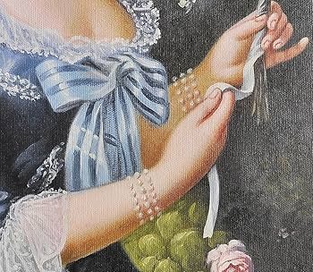 Amazon.com: Roya Art-Marie Antoinette with the Rose by Louise